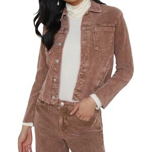 L’Agence Cropped Corduroy Jacket NWOT